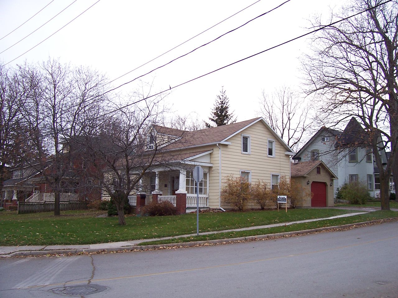 Orangeville founders home showing the city's heritage for an Orangeville community profile