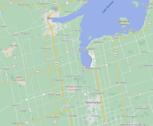 Keswick Ontario Map 300x248 